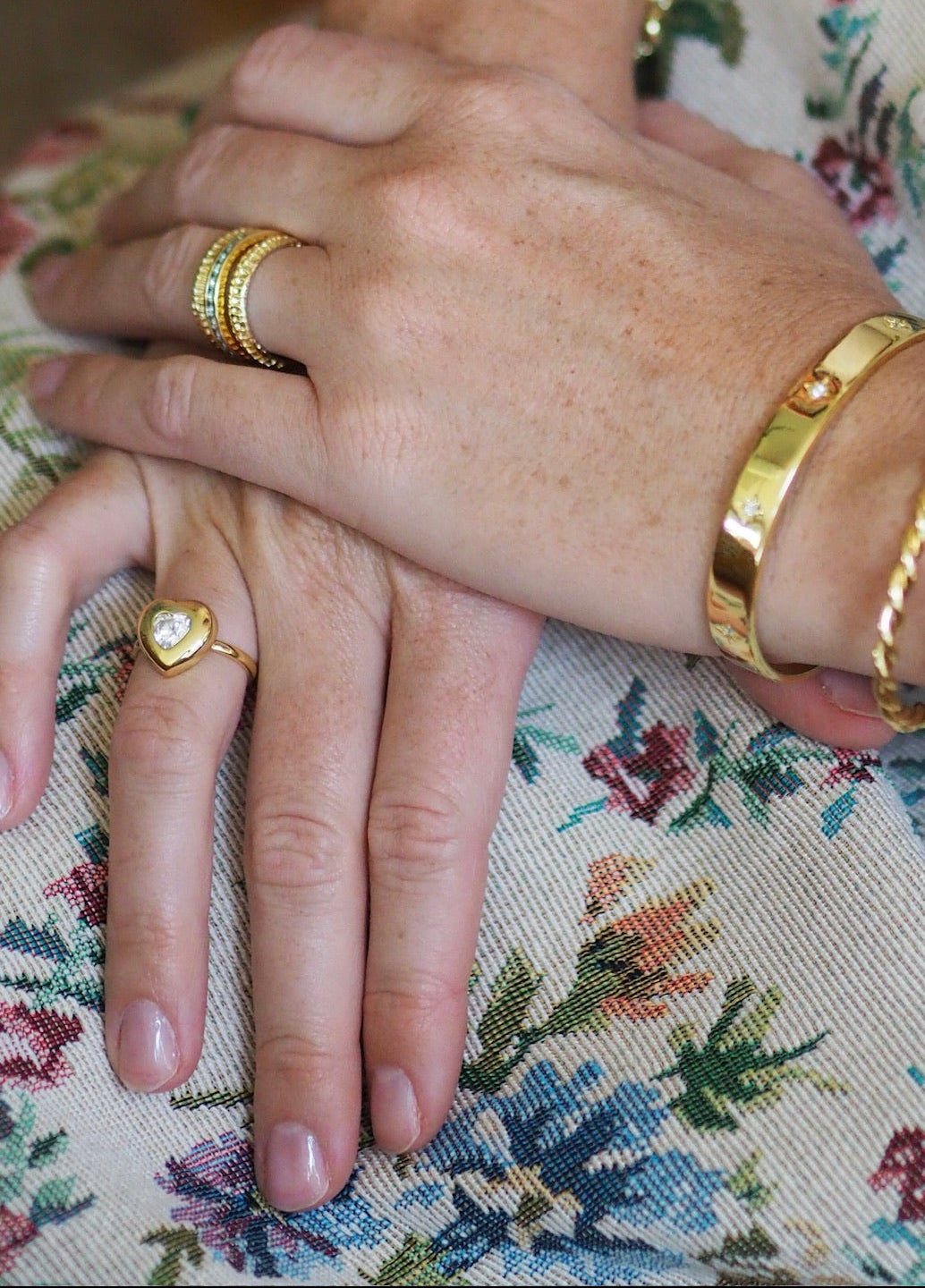 CZ Heart Ring6