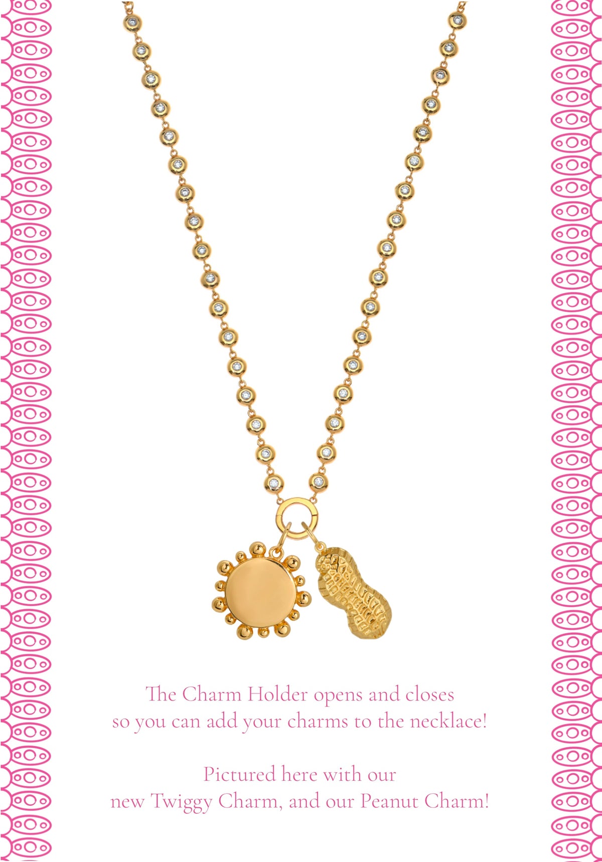 Bezel Charm Necklace