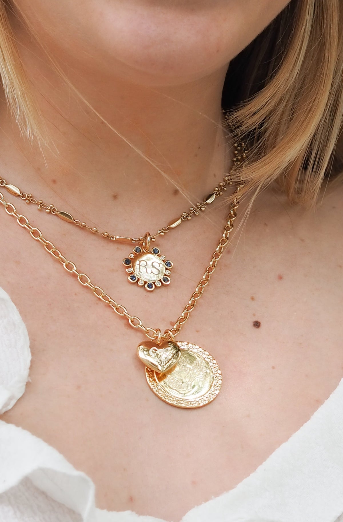 Baby Puffy Heart Charm