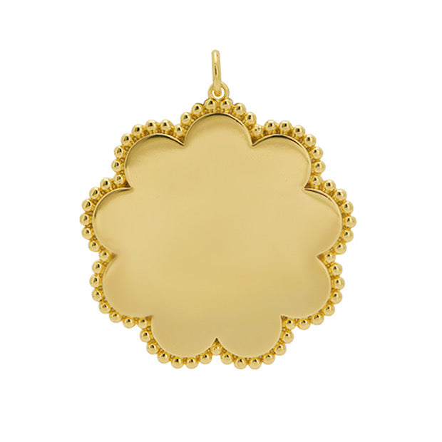 Large Scallop Pendant