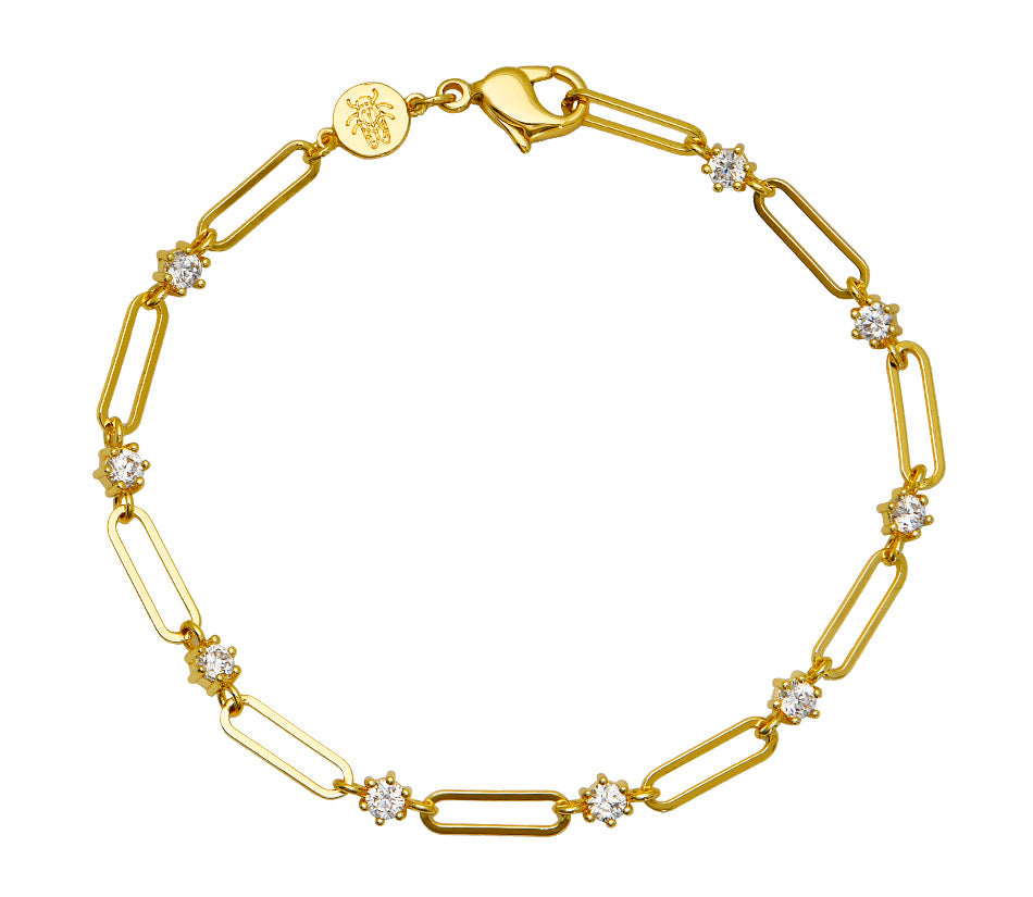 Twiggy Paperclip Bracelet