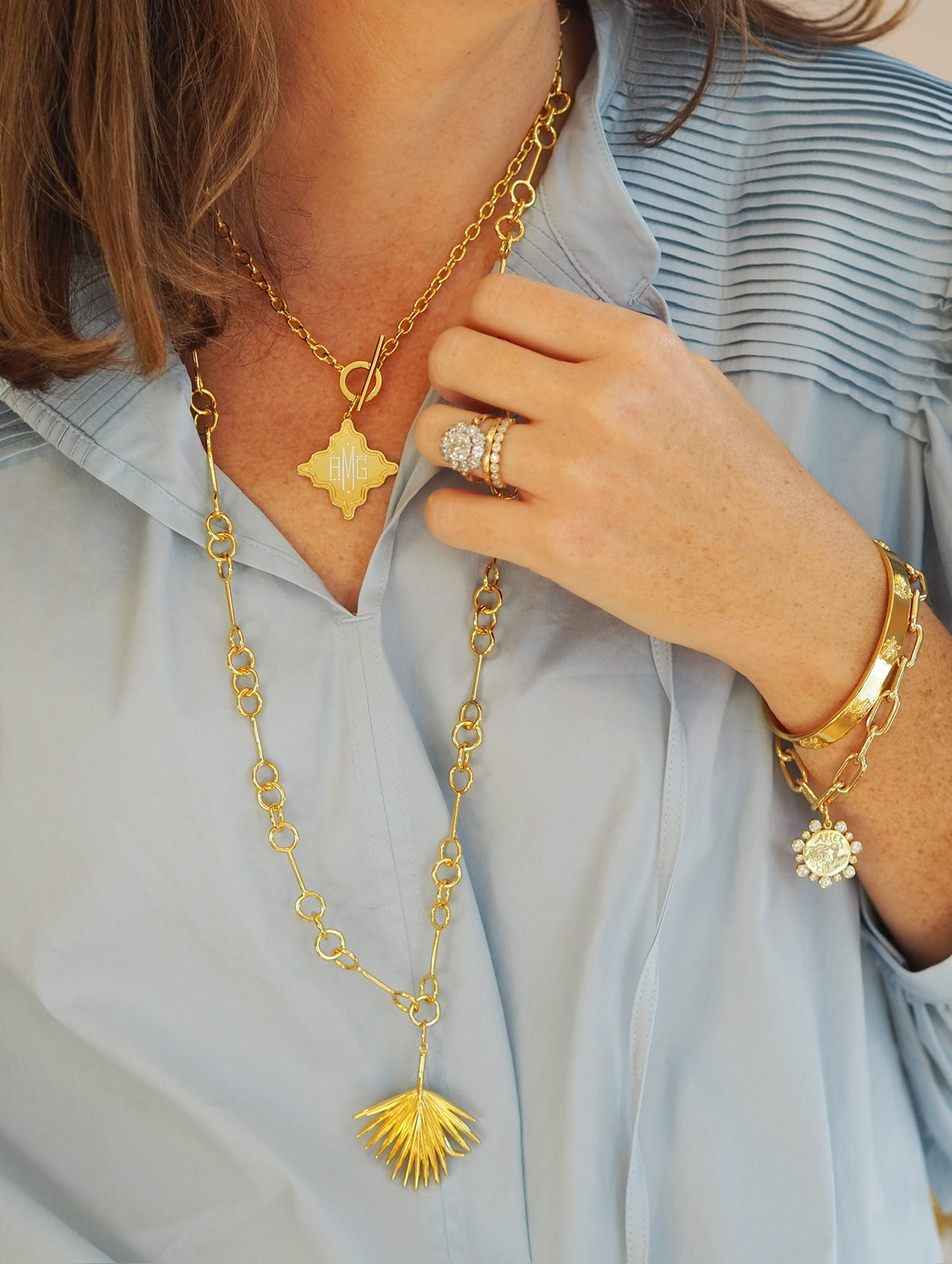 Toggle Charm Chain - 16 Inches1