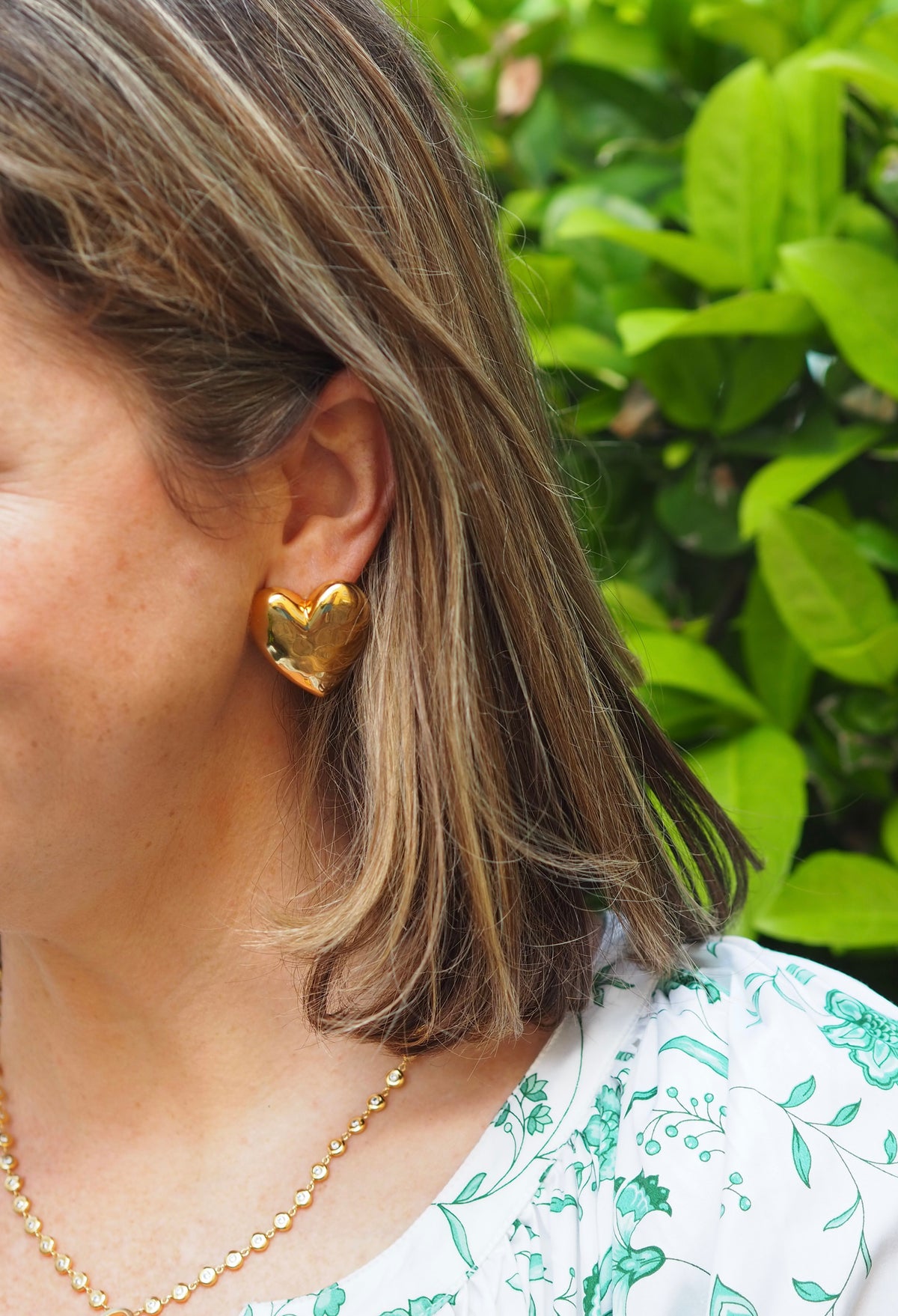 big puffy heart earrings1