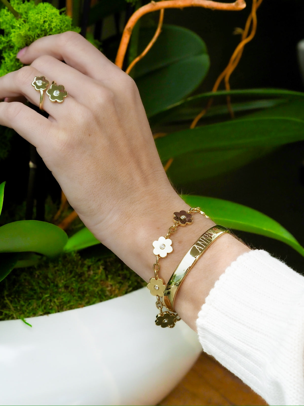 daisy chain bracelet2