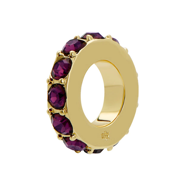 feburary charm spacer