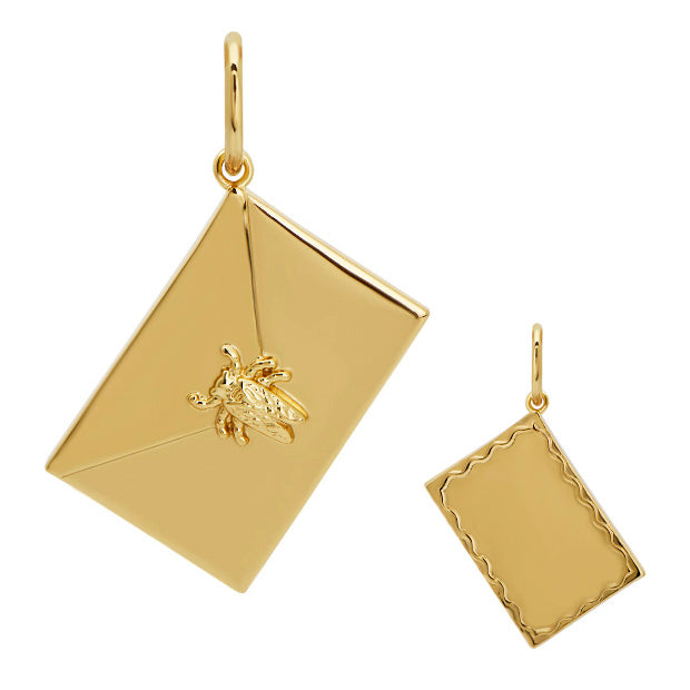 goldbug x fete papier love note charm