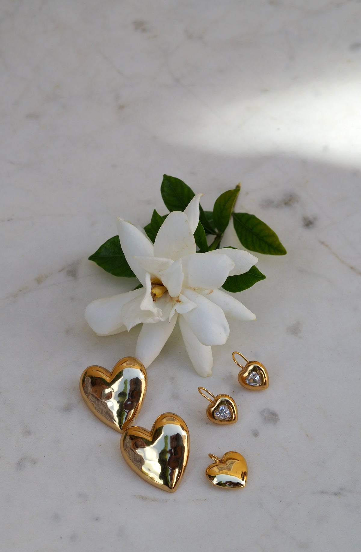 heart earrings