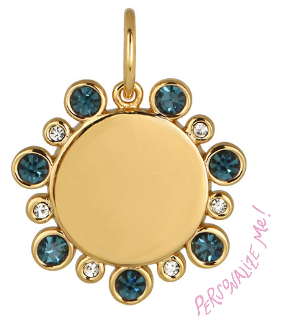 December Birthstone Pendant