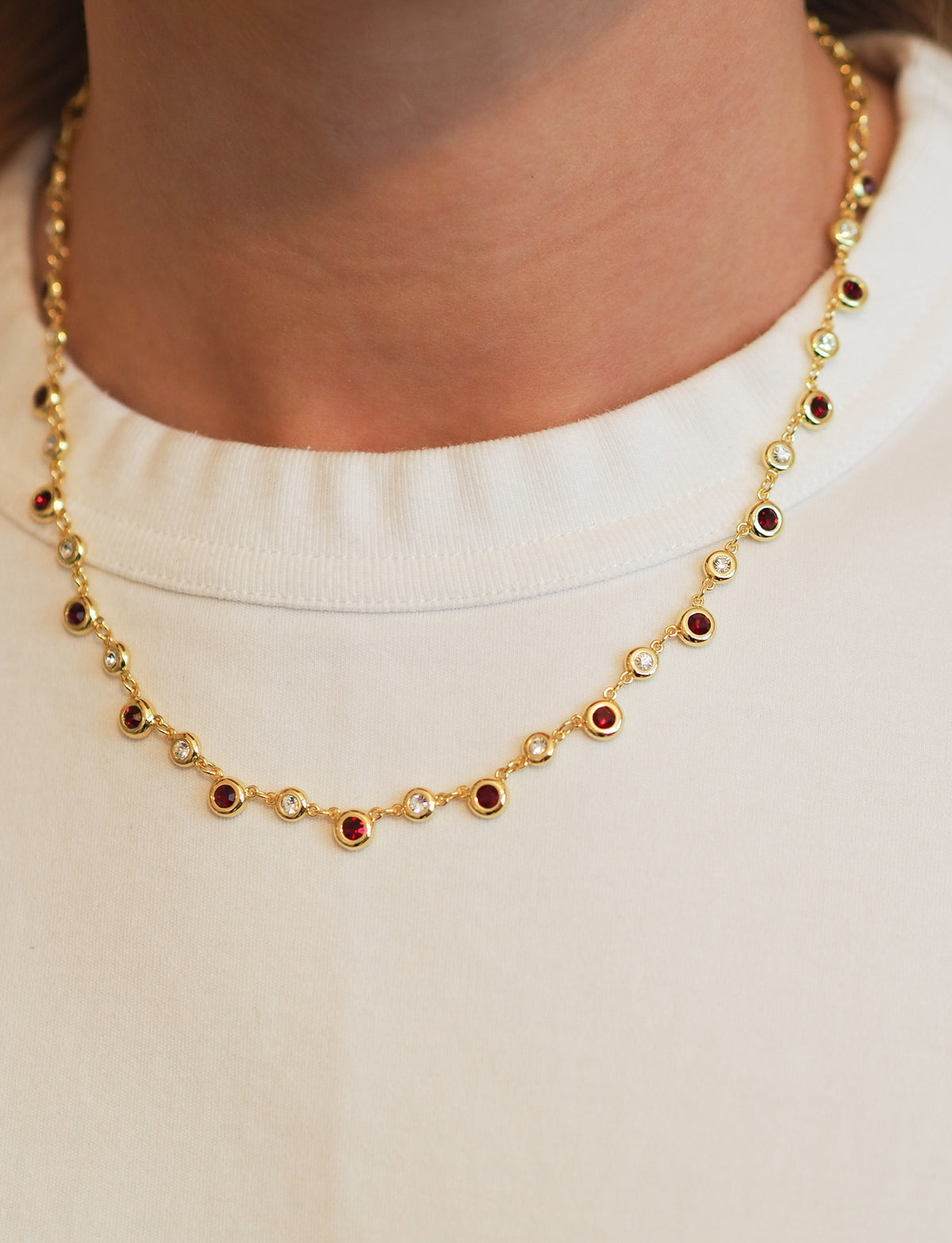 january birthstone bezel necklace3