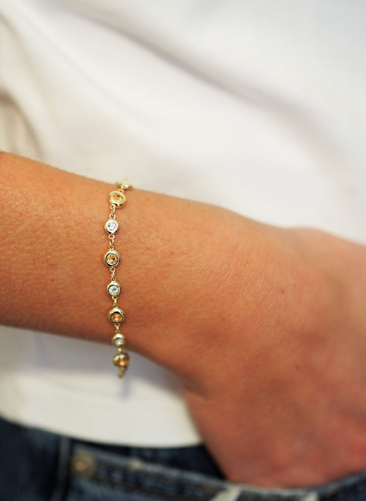 november birthstone bezel bracelet1