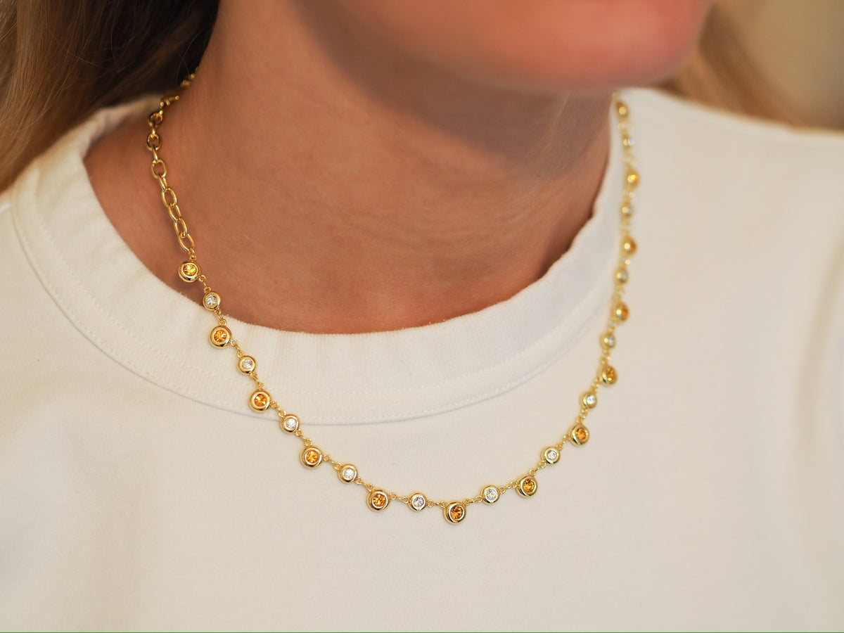 november birthstone bezel necklace2