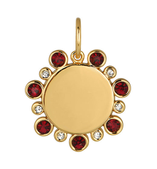 January Birthstone Pendant