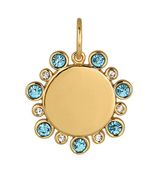March Birthstone Pendant