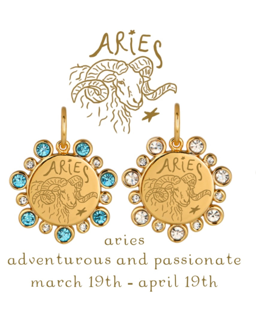 March Birthstone Pendant