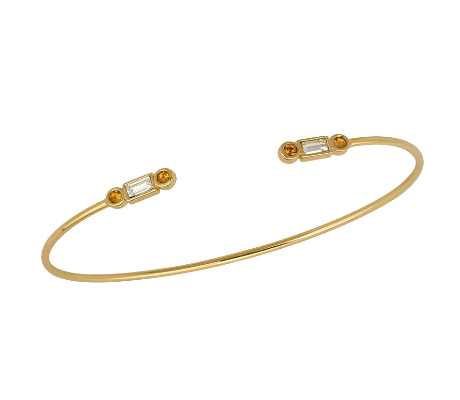 November Birthstone Bangle