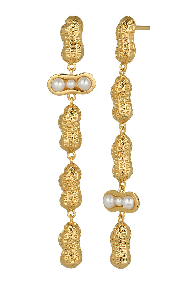 Peanut Drop Earrings