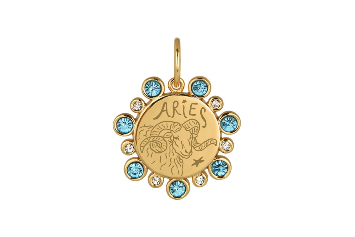 March Birthstone Pendant