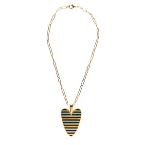 Love On Top Heart Pendant- Pendant Only