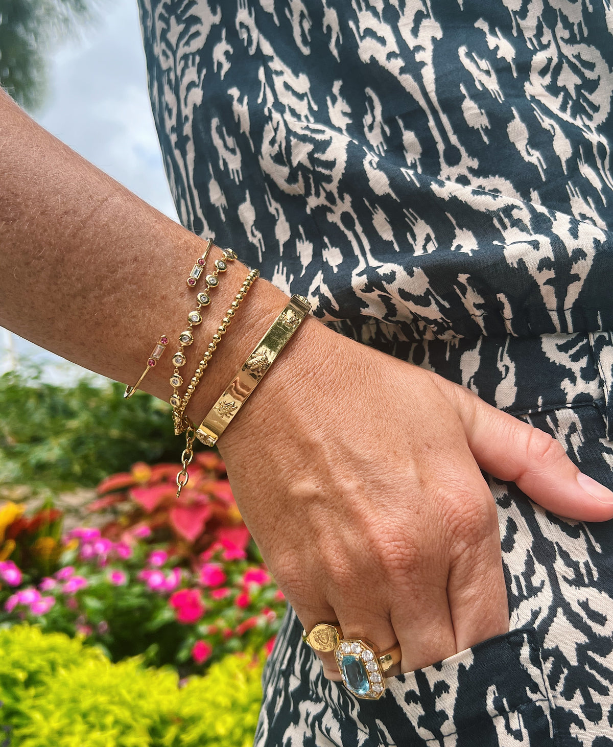 Bezel Bracelet