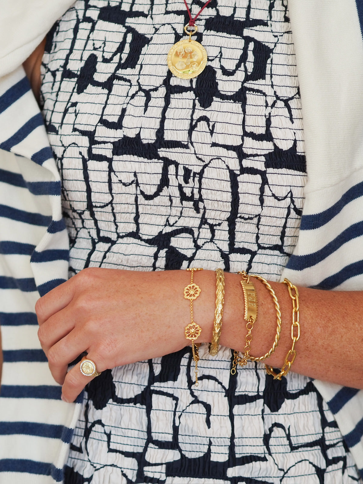 Caviar ID Bracelet