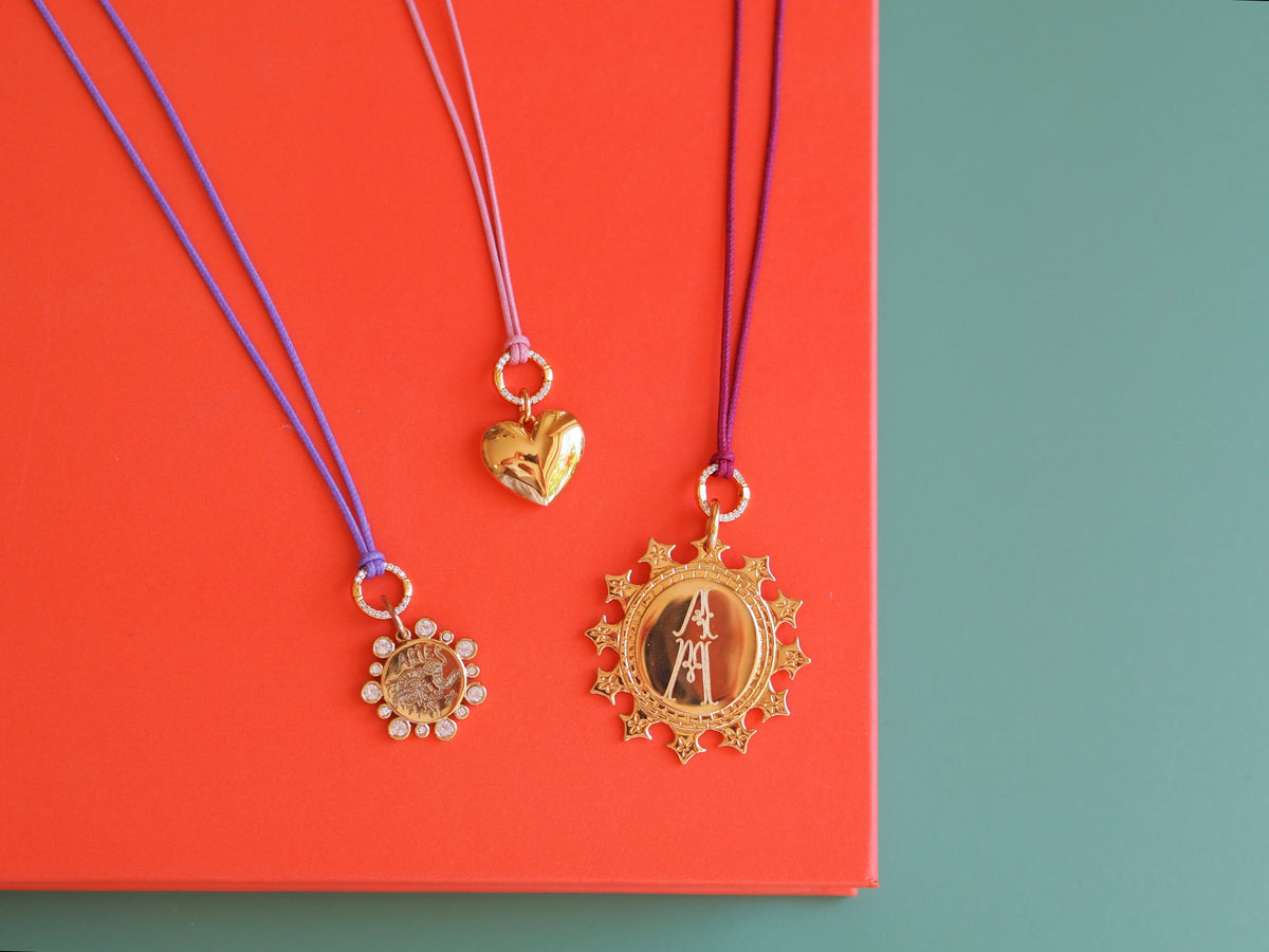 Charm Cord Necklaces1