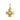 White Topaz Cross Charm