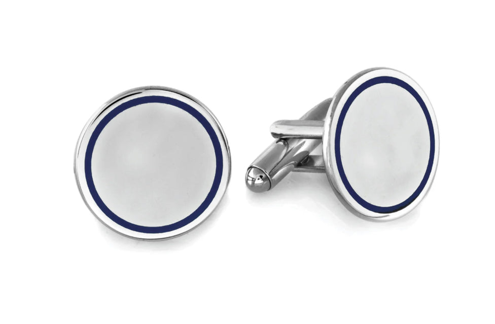 Pup Token Cufflinks - Silver