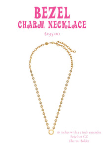 Bezel Charm Necklace