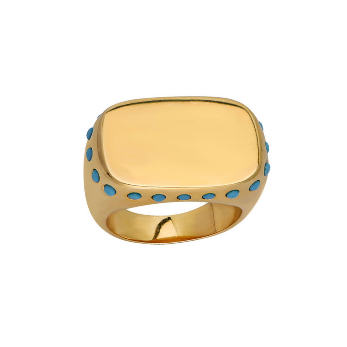Turquoise Engraveable Ring