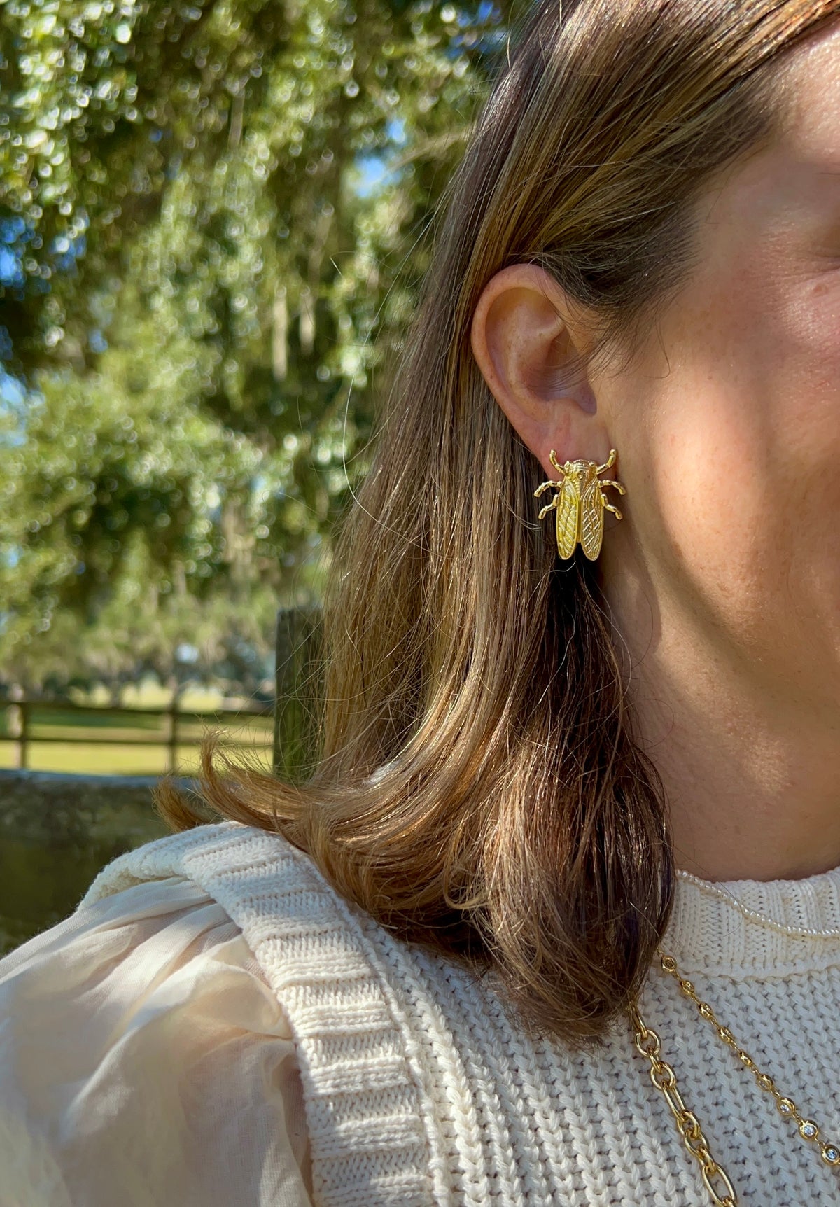 Stayin’ Alive Post Earrings