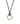 Okra Green Charm Cord Necklace