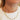 February Birthstone Bezel Necklace
