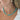 Turquoise Gemstone Toggle Charm Necklace