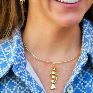 Hinge Fish Charm