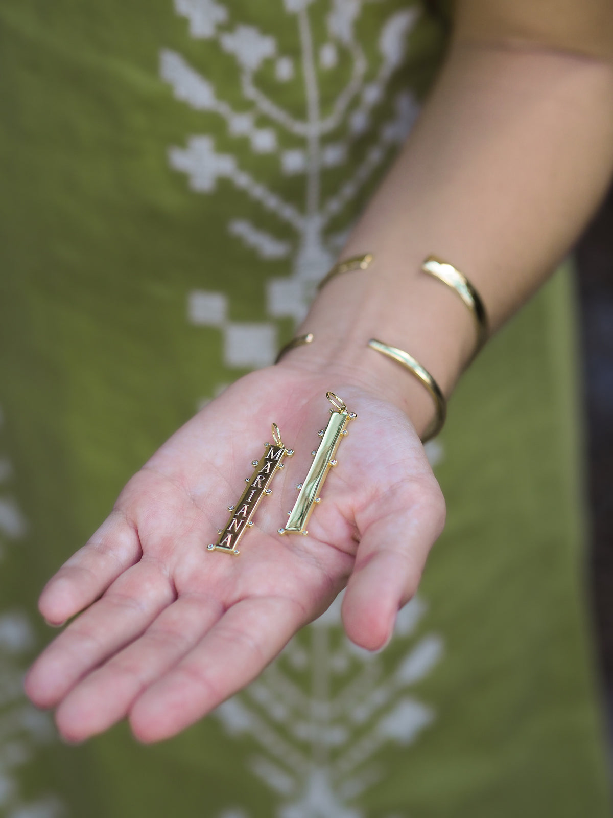 Engravable Sprinkle Tag Charm
