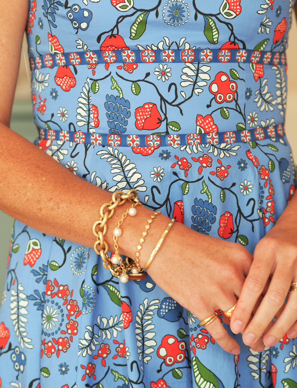 Palm Pearl Station Bracelet2