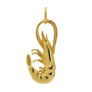 Small Shrimp Charm