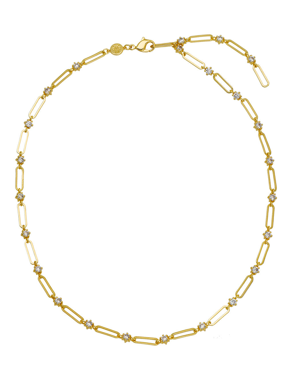 Twiggy Paperclip Necklace