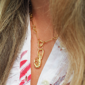 Small Shrimp Charm