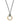 Sea Glass Grey Charm Cord Necklace