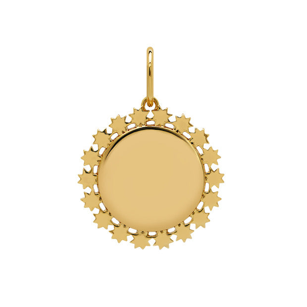 Small Star Edge Pendant