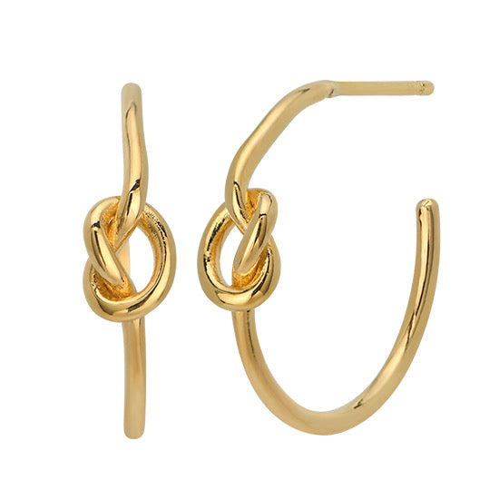 Tie the Knot Hoops
