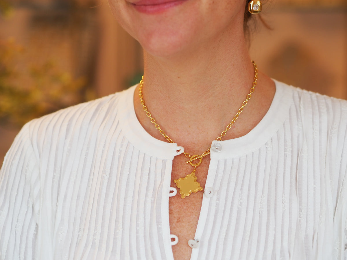 Toggle Charm Chain - 16 Inches