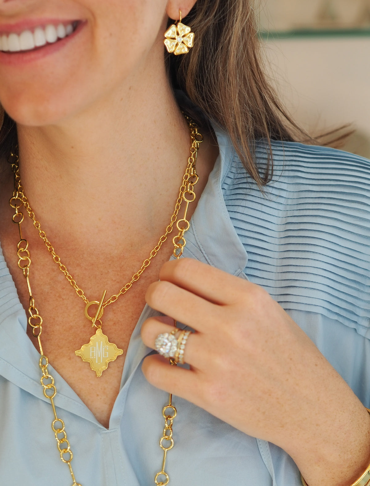 Toggle Charm Chain - 18 Inches1