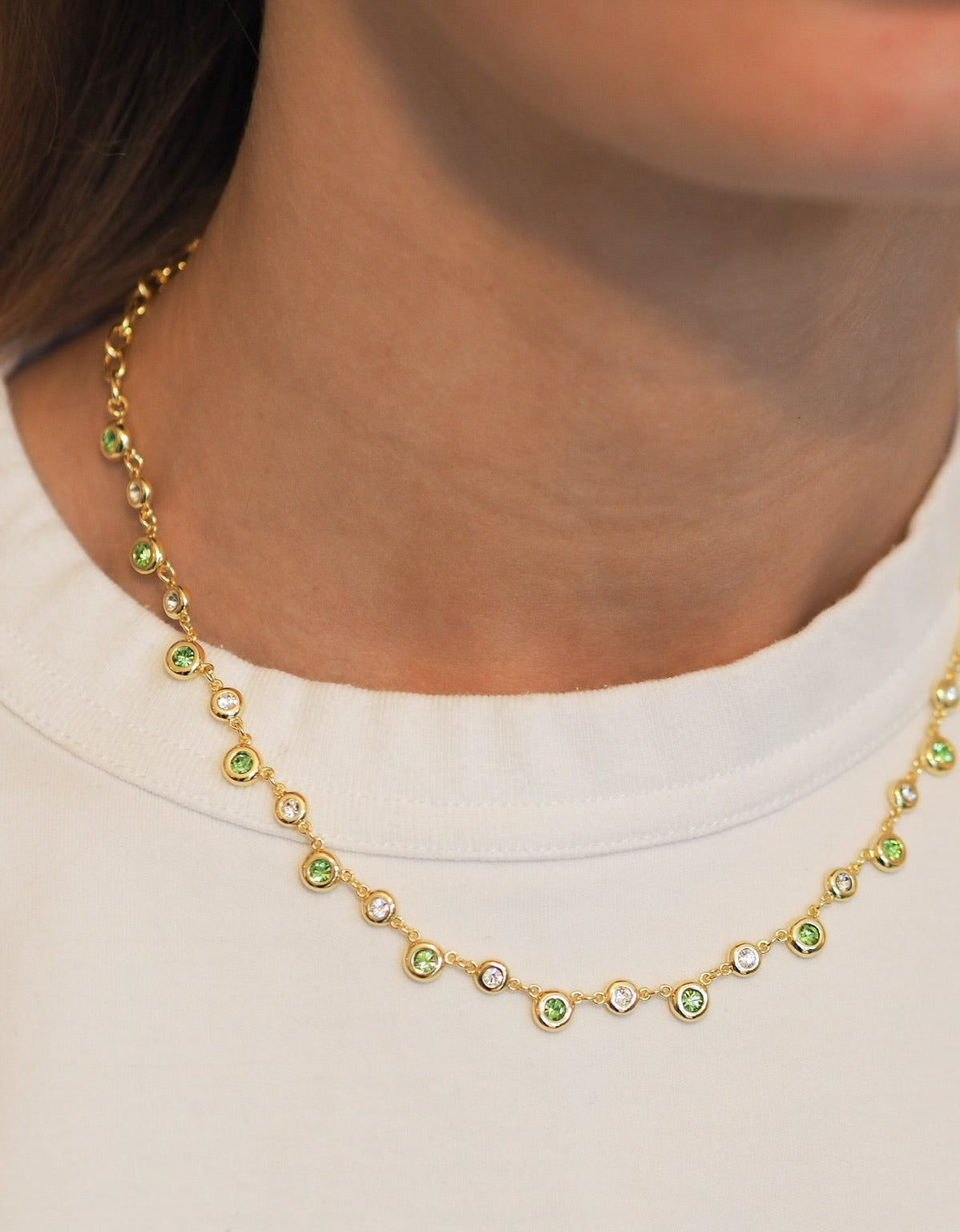 august birthstone bezel necklace1
