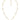 blue topaz charm necklace