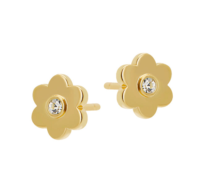 cz daisy studs