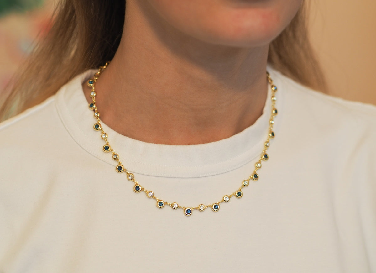 december birthstone bezel necklace2