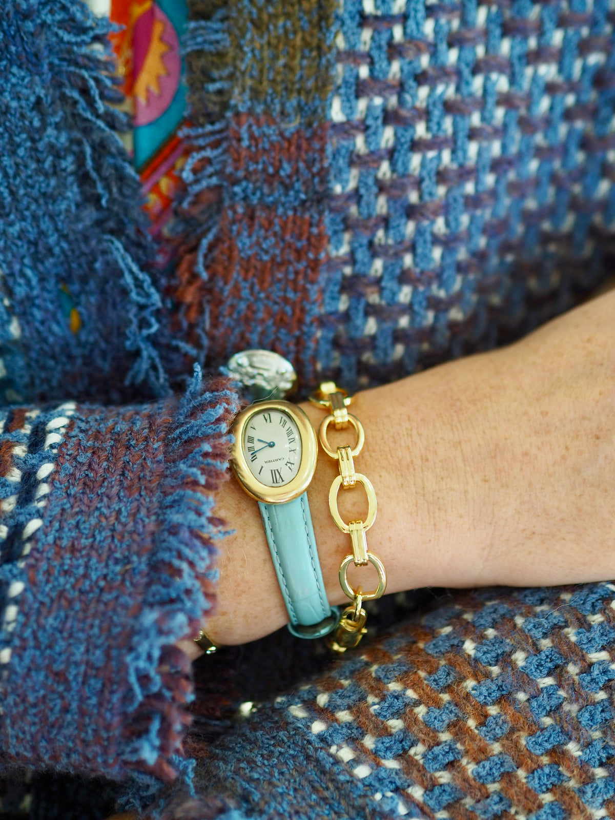 flat link chain bracelet1