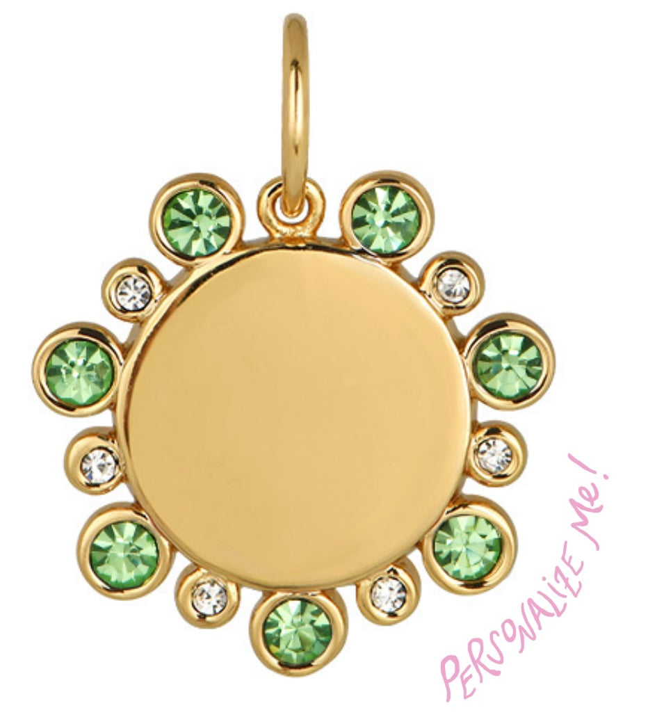 August Birthstone Pendant